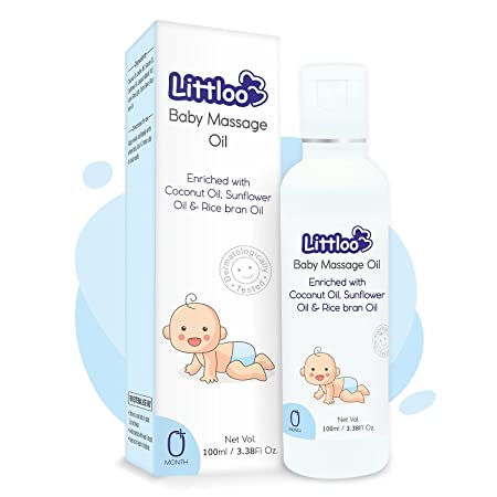 Littloo Littloo Littloo Baby Massage Oil 200Ml